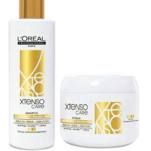 L'Oreal Professionnel Xtenso Care Sulfate Free Shampoo & Masque Combo For Frizz-Free, Shiny Hair